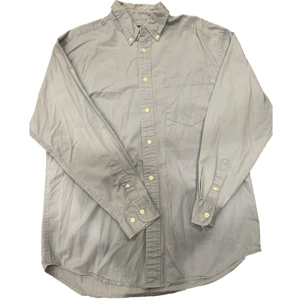 Dunbrooke Men’s Medium Long Sleeve Button Down Work Shirt